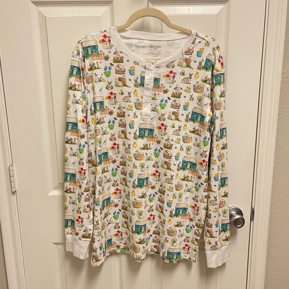 Hart + Land Easter Pajama Top - Picture 1 of 12